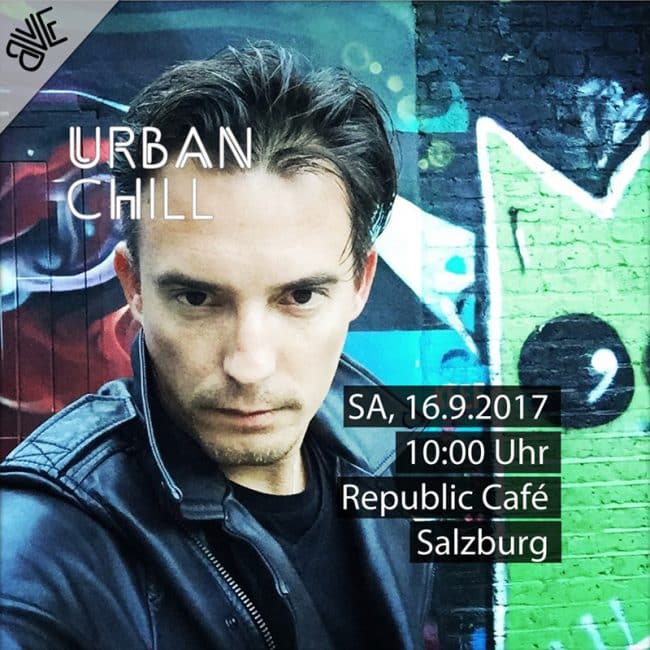 Urban Chill: a concept event presented by Bert van Engel. Relaxed electronic music for Brunch time.